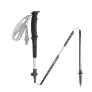 Bâtons de randonnée Anoudi en fibre de carbone, 3 sections, légers, portables, pliables, avec embout en acier tungstène - Product Image 1