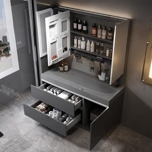 Luxury bathroom cabinet ocean basin washbasin cabinet combination washbasin sink - Product Image 4