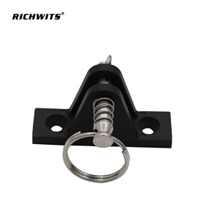RICHWITS Ringed Pin Bracket Nylon Mountain Base For Boat <b>Yacht</b> Hardware Awning Mounting - Product Image 5