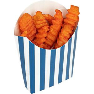 Envase de Papel Desechable para Comida Rápida al por Mayor, Caja para Llevar Alitas de Pollo, Papas Fritas, Hamburguesas, Caja Personalizada para Papas Fritas - Product Image 3