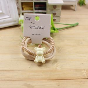 Coleteros MiSiLe de Colores Variados con Diseño de Oso, Accesorios Casuales para el Cabello de Mujer - Product Image 2