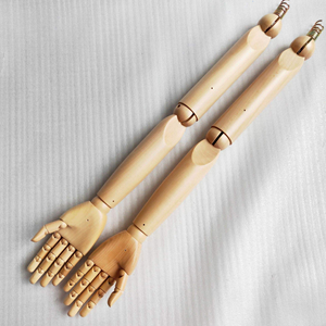 Maniquí articulado móvil Flexible, figura <span class=keywords><strong>de</strong></span> brazo <span class=keywords><strong>de</strong></span> marioneta <span class=keywords><strong>de</strong></span> madera, modelo hecho a mano, maniquí <span class=keywords><strong>de</strong></span> brazo <span class=keywords><strong>de</strong></span> madera - Product Image 4