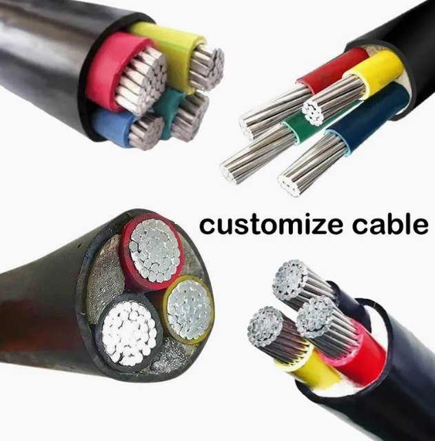 Factory Price XLPE Insulated PVC Sheath Wire Copper Conductor Armoured AC Underground Power Cable