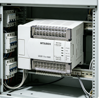 Micro PLC FX2N-16MR-001 Módulo de Salida de Relé de 16 Puntos 8DI 8DO Fuente de Alimentación de 24VDC Integrada