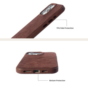 <span class=keywords><strong>Coque</strong></span> de téléphone en <span class=keywords><strong>Alcantara</strong></span> pour <span class=keywords><strong>iphone</strong></span> 16 <span class=keywords><strong>Pro</strong></span> Max, enveloppe complète, en métal surélevé - Product Image 6