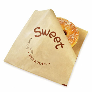 Papel Antigrasa Ecológico Brasileño para Comida para Llevar, con Cierre Hermético, Impermeable, de Grado Alimenticio, para Panadería, Supermercado, Burger King - Product Image 4