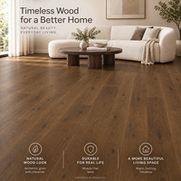 Parquet en chêne blanc, série à larges lames, pour chambre principale et rénovation de la maison