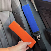Housse de ceinture de sécurité de voiture en velours doux YECAI, coussin d'épaule universel pour voiture, SUV, camion, accessoires intérieurs de voiture