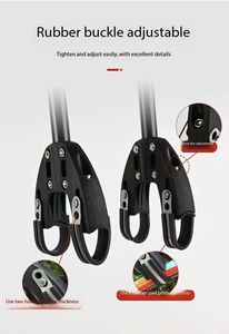 Portapacchi Posteriore in Lega di Alluminio <span class=keywords><strong>per</strong></span> <span class=keywords><strong>Biciclette</strong></span> 22~27 Pollici, Capacità 50KG, <span class=keywords><strong>per</strong></span> MTB e Bici da Ciclismo - Product Image 6