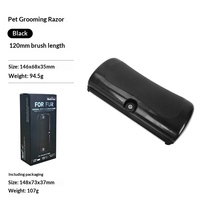 Peigne manuel en plastique OEM/ODM pour animaux de compagnie, lame à vis réglable, accessoire de toilettage robuste et résistant à l'abrasion, vente en gros