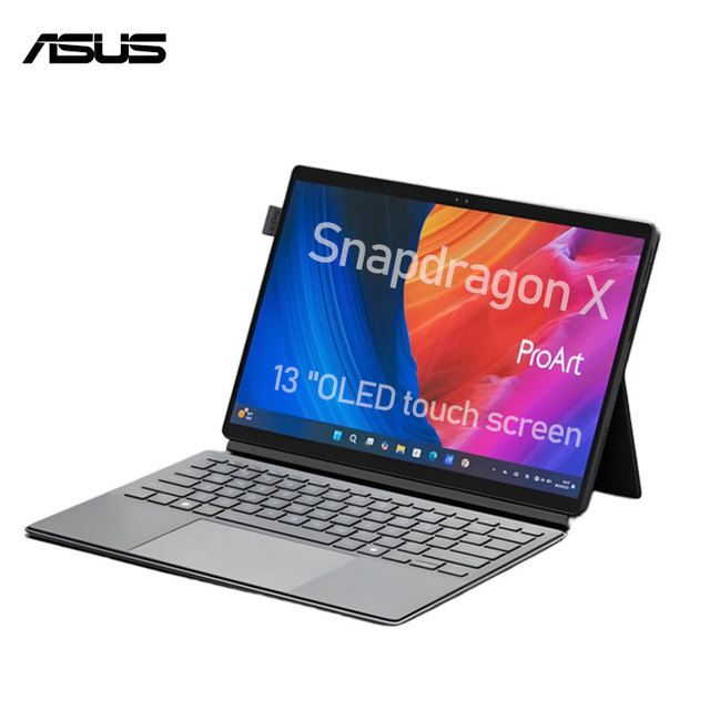 asus Laptop ProArt X Snapdragon Processor computer 2.8K OLED 13.3-inch Touch Screen a Slim and Lightweight  2-in-1 AI Computer