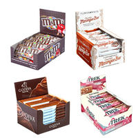 Boîtes d'affichage en carton recyclable écologiques personnalisées à déchirer pour chocolat, bonbons, biscuits, fromage et barres énergétiques (PDQ)
