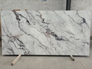 Sh đá thạch anh đá đá lạnh Emerald calacatta Verde đá cẩm thạch tùy chỉnh kích thước phong cách kết cấu thiết kế nhân tạo thạch anh với thấp moq - Product Image 2