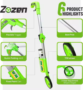 Strumenti di clic altri bombolette Spray pressione testa a pressione ruote Stick marcatura per intonaci asfalto altri materiali industria edile - Product Image 2