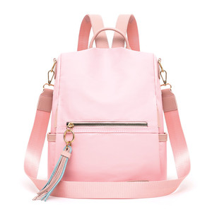 Custom Oxford Cloth <b>Backpack</b> Woman New Korean Female Outdoor Travel Bag Leisure Student Schoolbag <b>Backpack</b> - Product Image 1
