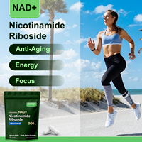 Capsules de renforcement de NAD+ de qualité supérieure - Formule liposomale antioxydante pour la santé cellulaire et l'énergie. Produits véganes en marque privée pour adultes