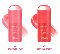 Ensemble de gloss à lèvres et baume à lèvres parfumé SIYIPING 3 en 1 - Parfum longue durée + Kit de maquillage pour les lèvres hydratant pour femmes, cadeau