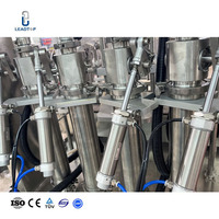 Machine de capsulage de remplissage de filtre de congélation de mélange de parfum de brume corporelle de bouteille en verre liquide entièrement automatique de 15mm