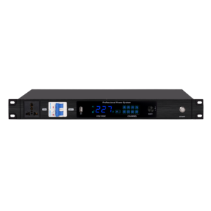 Secuenciador de Energía de Audio PK-100, Filtro de Sobretensión, Protección Contra Sobrecarga, Medidor de Voltaje Digital, Controlador de Suministro de Energía para Escenarios de Conferencias - Product Image 1
