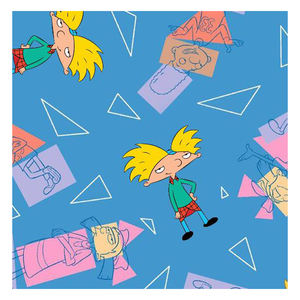 Le magasin d'usine populaire <span class=keywords><strong>Arnold</strong></span> Cartoon personnaliser tissu de coton numérique 100% coton imprimé pour vêtement - Product Image 5