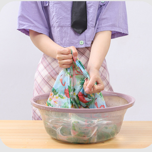 Tùy chỉnh in ấn logo Ripstop máy có thể giặt 190T polyester hàng tạp hóa gấp Tote Túi tái sử dụng rPet có thể gập lại mua sắm túi - Product Image 4