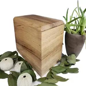 Cremazione per adulti fatta a mano specifica di personalizzazione all'ingrosso di urna di legno di ceneri umane