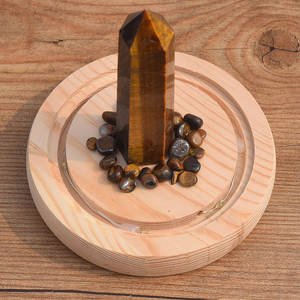 Nouveau Style LED Cristal Supports <span class=keywords><strong>De</strong></span> Lampe Naturel Feng Shui Amour Cristal Image Art Collection Chandelier Bougeoir - Product Image 5