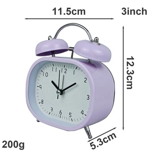 Phi Hành Gia Đồng hồ bàn nhỏ cho bé trai tiểu học trẻ em đài phát thanh cá nhân tùy biến câm tự điều chỉnh đồng hồ báo thức - Product Image 3