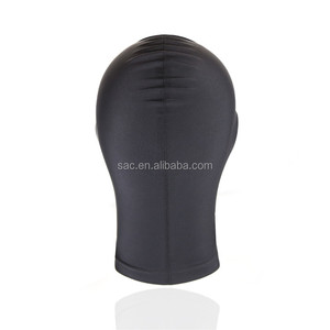 SacKnove Chinese Slave Roleplay Sex Toy Breathable Face Mask Headgear Bdsm Fetish Bondage <strong>Hood</strong> for Adult Couples - Product Image 6