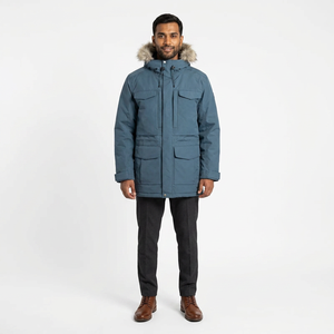 Veste coupe-vent vintage en toile pour homme, vente en gros, vêtements d'hiver de bonne qualité, toutes tailles disponibles - Product Image 1