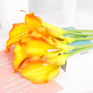 Lotus Fer à Cheval Simulé Haut de Gamme Multicolore Fleur en PU Salon Table à Manger Décoration Fleur Artificielle Vente en Gros - Product Image 4