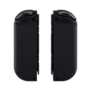 Coques de remplacement souples noires EXtremeRate Soft Touch pour NS (version D-pad) Gauche et Droite pour Nintendo Switch OLED - Product Image 4