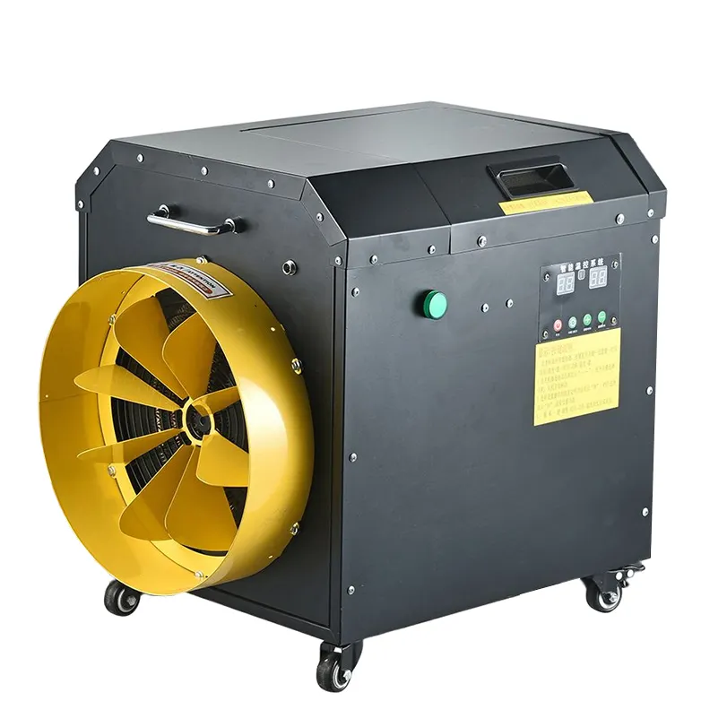 Equipamento morno trifásico do calefator do ventilador de ar do querosene industrial morno 220v 380v 30KW do combustível da casa do inverno