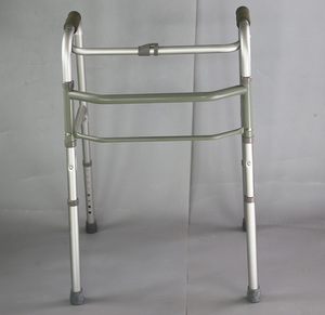 Vente en gros de marchette pliante en aluminium à une clé de haute qualité pour les personnes âgées Ventes directes d'usine - Product Image 3