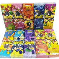 Boîtes d'emballage en carton vides 1g Burst, modèle 2025, dernière génération, haute qualité, personnalisables, auto-érectables, à fermeture magnétique, en forme de livre