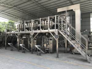 <span class=keywords><strong>Machine</strong></span> de remplissage verticale automatique pour <span class=keywords><strong>café</strong></span> en grains, épices, sucre, pop-corn, barres protéinées, cacahuètes – Haute précision, faible bruit, pour sachets en papier/film/feuille - Product Image 5