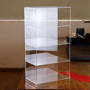 Vitrine en acrylique transparente à 5 niveaux, écologique |   Support de présentation anti-poussière pour boîtes mystères Pop Mart, <span class=keywords><strong>Lego</strong></span> et figurines - Product Image 1