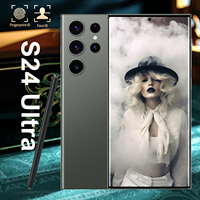 Nouvelle marque S24 Ultra déverrouiller Smartphone 5G 3 + 64 Go caméra arrière 4000mAh téléphones mobiles
