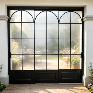Porte coulissante en alliage d'aluminium Deioux avec design étanche et insonorisé pour patio, prix d'usine - Product Image 1