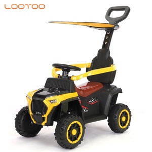 3 Trong 1 Trẻ Em Của Chân Để Sàn 4 Bánh Xe Bé Trượt Xe Ô Tô Trẻ Em Đi Xe Trên Đẩy Xe Với Âm Nhạc Đèn - Product Image 5