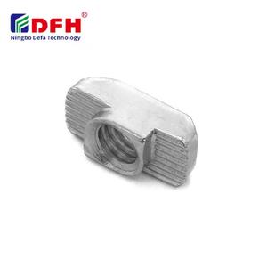 Nhà Sản Xuất Tùy Chỉnh Sản Xuất Kẽm Màu Xanh Thép M4 <span class=keywords><strong>M5</strong></span> M6 M8 Búa Đầu T Khe Cắm <span class=keywords><strong>Nut</strong></span> Cho 4040 4545 Nhôm Hồ Sơ - Product Image 1