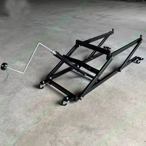 שלג מעלית 800 ק "ג עם גלגלים לניידות קלה, מוט שלג כבד ופלטפורמת עבודה להרמת - Product Image 5