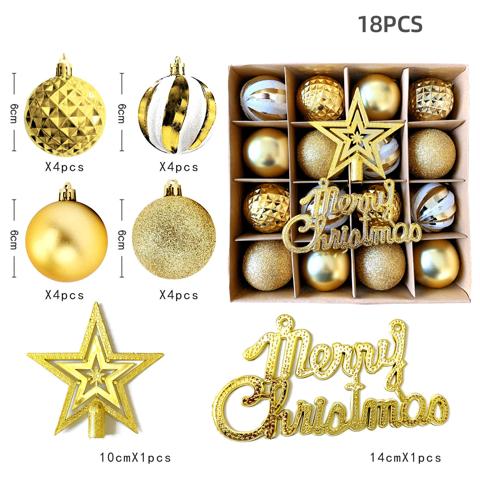 ทอง MJG002 ชุด 18 ชิ้น