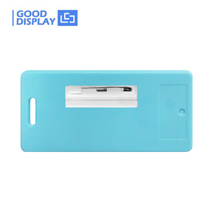 Badge NFC personnalisé GooDisplay 2,9 pouces, encre électronique, étanche, carte d'identité numérique, plus d'un million de cycles de rafraîchissement pour le personnel des bureaux et des conférences - Product Image 2