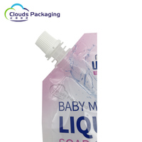 Sacs d'emballage en plastique de savon liquide de détergent de blanchisserie liquide fait sur commande d'usine de 100g 400g 1kg 2kg