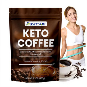 กาแฟคีโตสำเร็จรูป Ausreson OEM <span class=keywords><strong>ผลิตภัณฑ์</strong></span><span class=keywords><strong>เสริม</strong></span><span class=keywords><strong>อาหาร</strong></span> ลดพุง <span class=keywords><strong>ผลิตภัณฑ์</strong></span><span class=keywords><strong>อาหาร</strong></span>เพื่อสุขภาพ กาแฟคีโตลดน้ำหนักแบบผง - Product Image 1