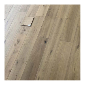 Suelo de madera de roble europeo para interiores, variedad de estilos cepillados UV para exteriores, sótano, cocina, Villa, suelo de madera - Product Image 6