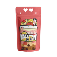 Sacs Doypack personnalisés holographiques brillants refermables avec fermeture éclair en Mylar, anti-odeur, pour le stockage de bonbons gélifiés et de biscuits