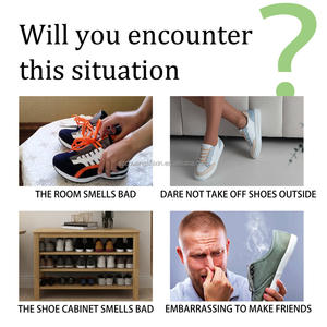 Extrait de plante antibactérien chaussure déodorant <span class=keywords><strong>Patch</strong></span> anti-odeurs autocollant pour la bouche nasale et le corps instructions faciles incluses - Product Image 6