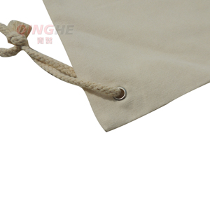 Biểu tượng tùy chỉnh bông dây kéo Ba lô giản dị vải thể thao du lịch đi bộ đường dài phòng tập thể dục Túi thiết kế quảng cáo - Product Image 3